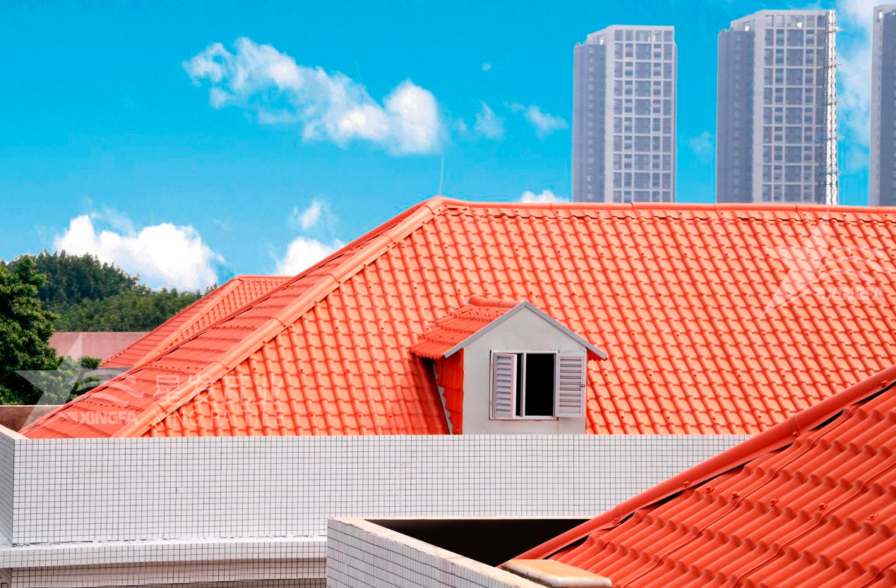 屋面建材首選--合成樹脂瓦，都用在哪里了？